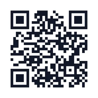 QR-Code-Vorlage Minimal Schwarz: Zeitlos für Visitenkarten