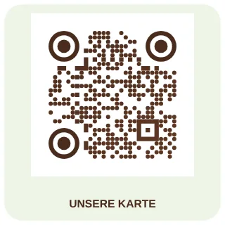 QR-Code-Vorlage Espresso: Warme Brauntöne fürs Café