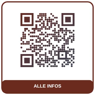 QR-Code-Vorlage Flohmarkt: Große Punkte, bunter Verlauf