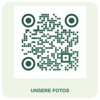 QR-Code-Vorlage Eukalyptus: Weiche Punkte in Salbeigrün