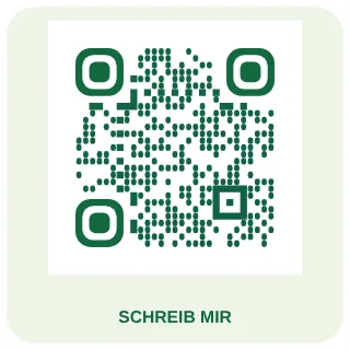 QR-Code-Vorlage Chat: Frisches Messenger-Grün